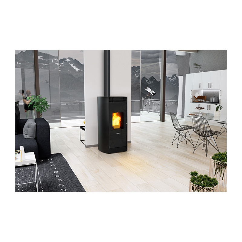 Poêle à granulés étanche MEO + kit conduit zone 3 9 kw — free download