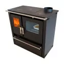 Cuisinière à bois Mervio Plus Inox