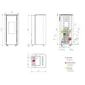 Poêle à granulés Paddy - 10 Kw