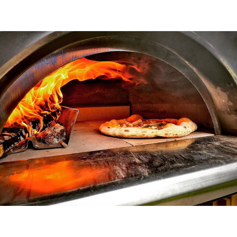 Four à pizza au bois Pulcinella 4 pizzas Red prix bas — free download