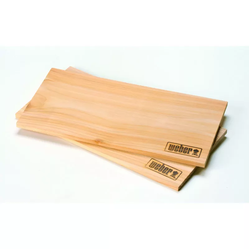 Planches à Fumer en Cèdre (lot de 2)