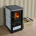 Poêle à bois avec plaque de cuisson Olymp Plus - 11 Kw