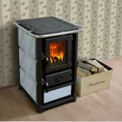 Poêle à bois avec plaque de cuisson Olymp Plus - 11 Kw