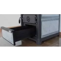 Poêle à bois avec plaque de cuisson Olymp Plus - 11 Kw