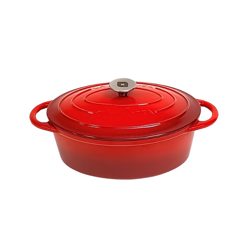 Cocotte ovale ø 33 / 6 litres