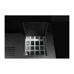 Poêle à granulés canalisable extra plat Ricanto - 10 Kw
