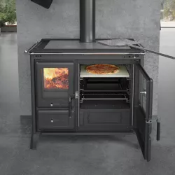 Cuisinière à bois GARDENIA XXL Steel