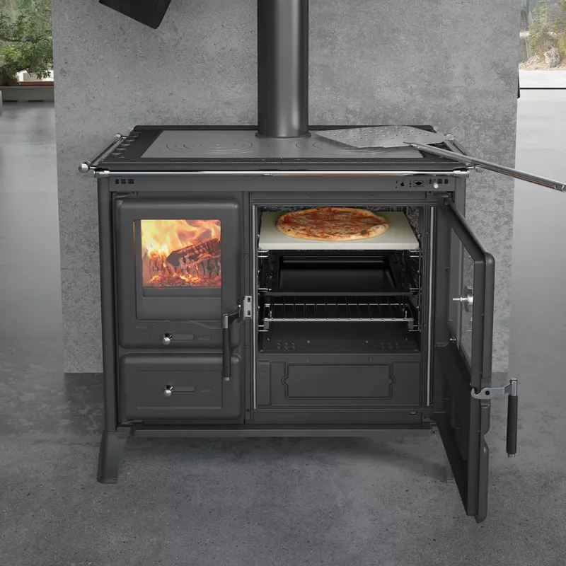 Cuisinière à bois GARDENIA XXL Steel