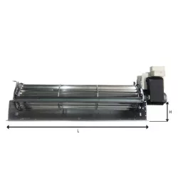 Ventilateur tangentiel 27 cm
