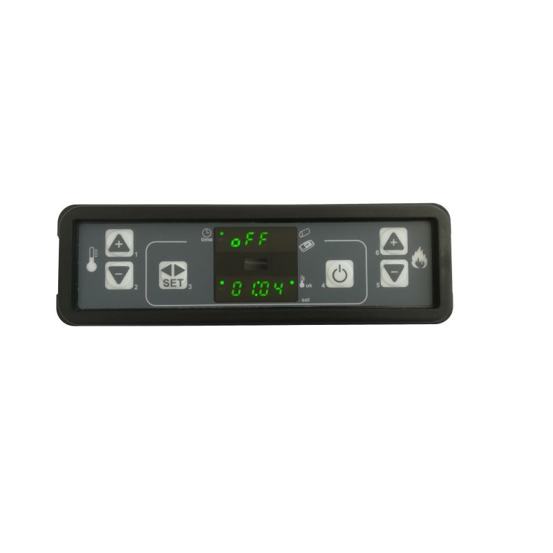 Afficheur 6 boutons LED standard