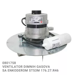 Extracteur de fumée (VENTILATOR DIM. GASOVA SA ENKODEROM) (ExtractBaracuda21)