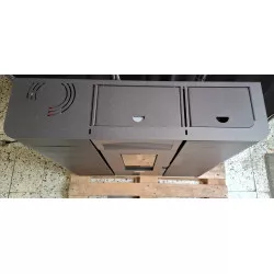 Poêle à granulés hydro extra plat Agosta - Reconditionné - A - 16 Kw