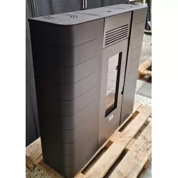 Poêle à granulés hydro extra plat Agosta - Reconditionné - A - 16 Kw