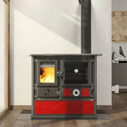 Cuisinière à bois bouilleur...