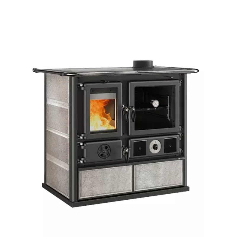 Cuisinière à Bois Bouilleur TermoRosa DSA Pierre Naturelle 11 kw — free download
