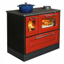 Cuisinière à bois sur socle Andésite - 8 Kw