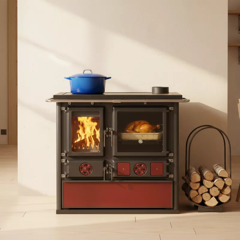 Cuisinière à bois Jaspe - 9 Kw