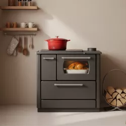 Cuisinière à bois en fonte Nevada