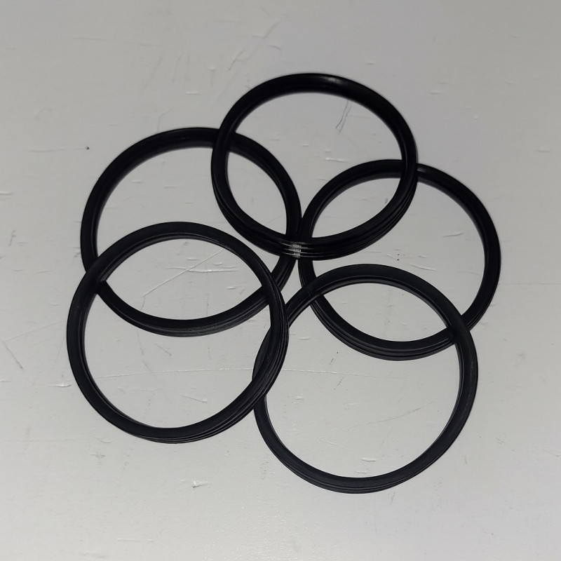 Kit de 5 joints silicone haute température 80 mm