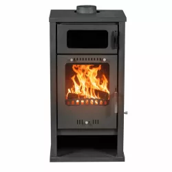 Poêle à bois avec four Titan - 8 Kw