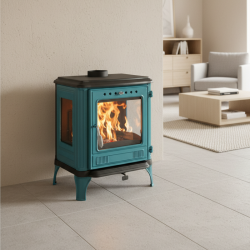 Poêle à bois Calcite Pop - 7 Kw