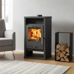 Poêle à bois avec four Monolithe