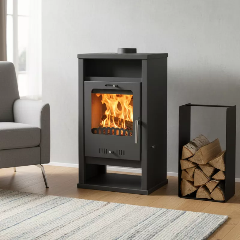 Poêle à bois Monolithe Puissance & design TopChaleur 7,92 kw — free download