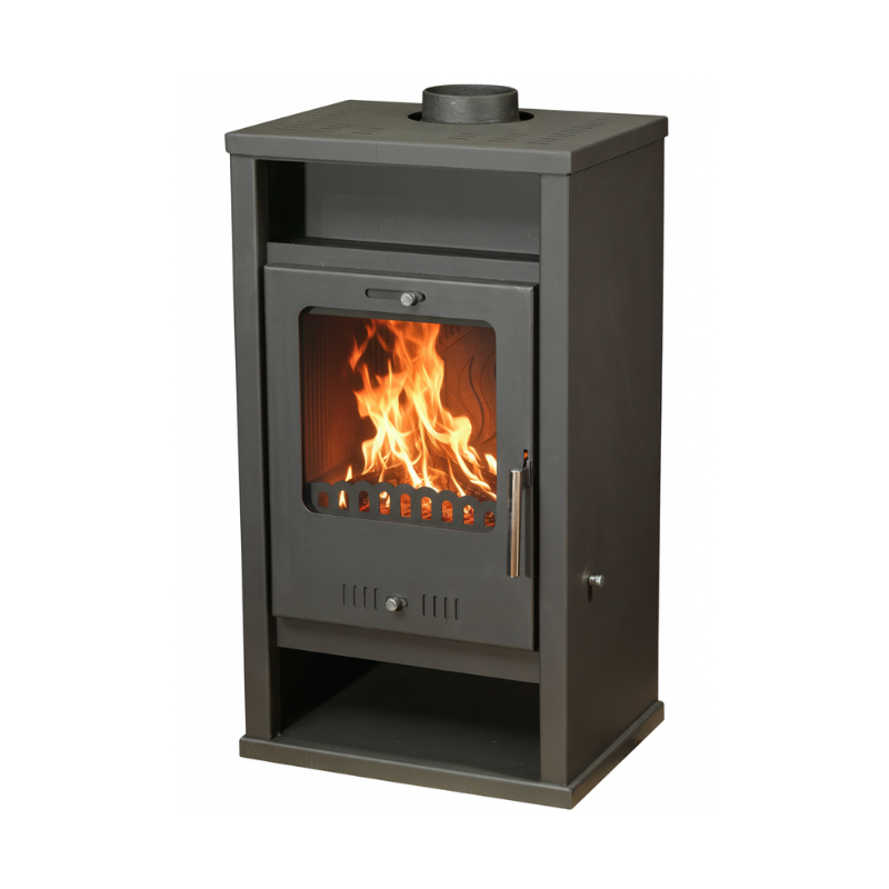 Poêle à bois Monolithe Puissance & design TopChaleur 7,92 kw — free download