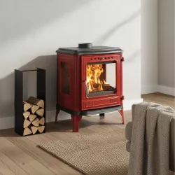 Poêle à bois Calcite Pop - 7 Kw