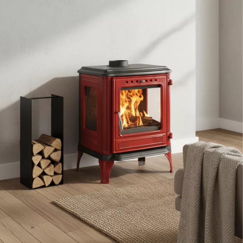 Poêle à bois Calcite Pop - 7 Kw