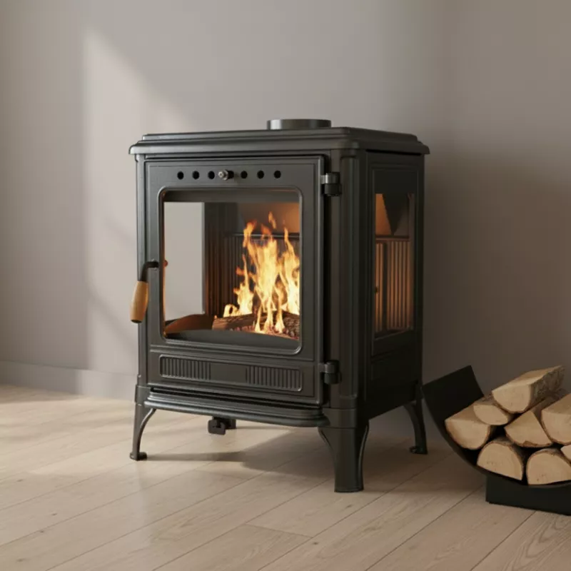 Poêle à bois Calcite - 7 Kw