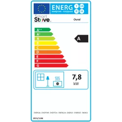 Poêle à bois Oural - 8 Kw