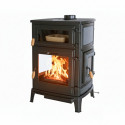 Poêle à bois avec four Pyrite - 13 Kw