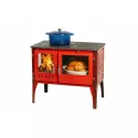 Cuisinière à bois Basalte Pop - 8 Kw