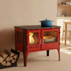 Cuisinière à bois Basalte Pop