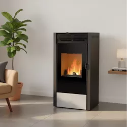 Poêle mixte bois et...