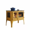 Cuisinière à bois Basalte Pop - 8 Kw