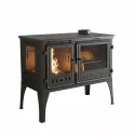 Cuisinière à bois Basalte - 8 Kw