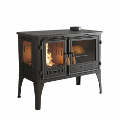 Cuisinière à bois Basalte - 8 Kw