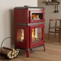 Poêle à bois avec four Granite Pop - 11 Kw