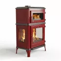 Poêle à bois avec four Granite Pop - 11 Kw
