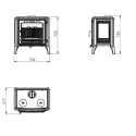 Poêle à bois Onyx - 10 Kw