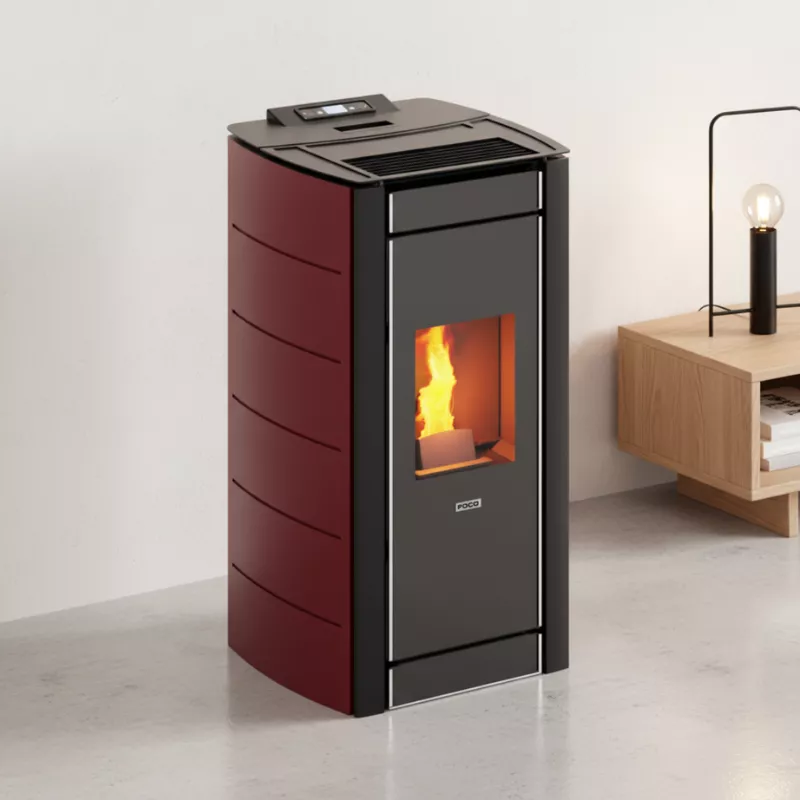 Poêle à granulés étanche Queen - 8 Kw