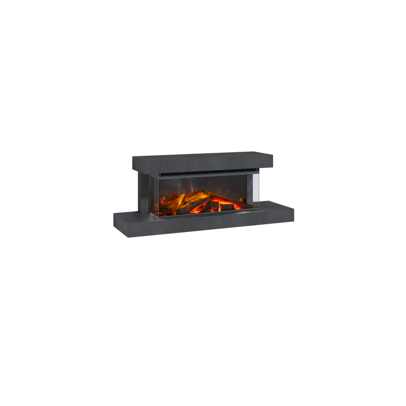 Cheminée électrique Lumen 870 habillage Anthracite