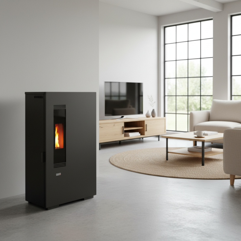 Poêle à granulés extra plat Mini - 5 Kw