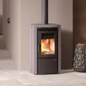 Poêle à bois Ester 5.0 Pierre Vulcan - 8 Kw