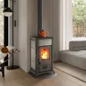 Poêle à bois Gemma Lean Petra - 6,5 Kw