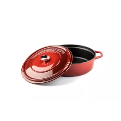 Cocotte ø 28 profonde rouge