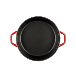 Cocotte ø 28 profonde rouge