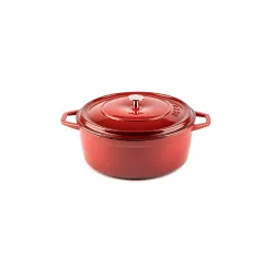 Cocotte ø 28 profonde rouge